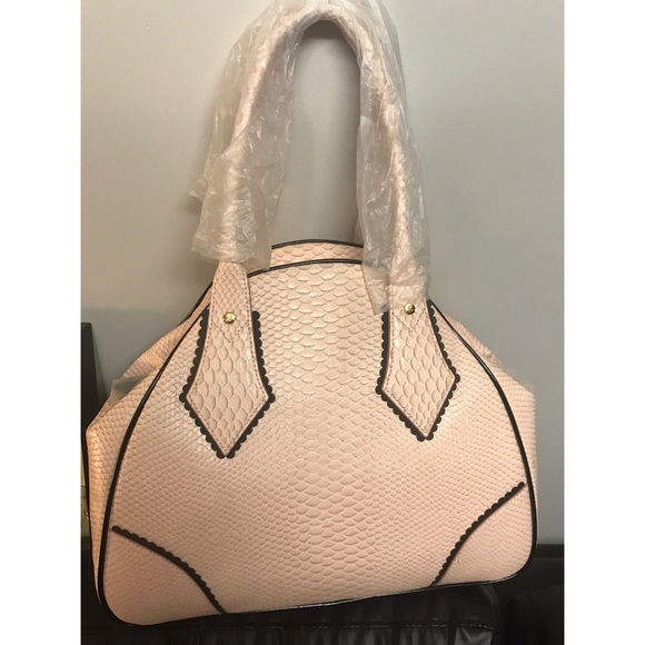 Vivienne Westwood Snake Large Yasmine Pink Bag - Picture 3 of 8